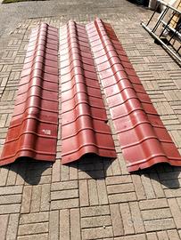 Colmo per tetto in vetroresina 3 pezzi 