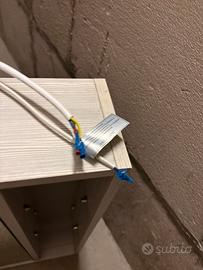 Specchiera per bagno con colonna