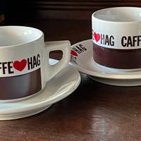 Tazzine caffe Hag collezione vintage