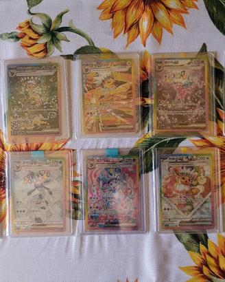 Set Completo Terastal Festival Evoluzioni Eevee
