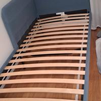 letto/divanetto singolo blu