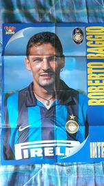 Poster di Roberto Baggio all'Inter