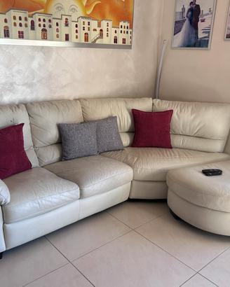 Divano in pelle Natuzzi