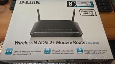 Wireless N ADSL2+ Modem Router D-Link