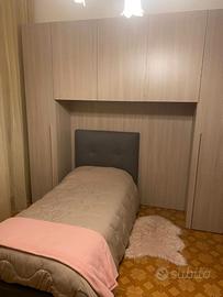 Letto singolo con contenitore