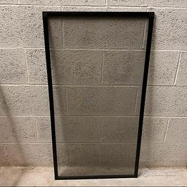 Zanzariera in alluminio a fissaggio magnetico