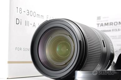 Obiettivo Tamron 18-300 mm F/3.5-6.3 Per Sony E