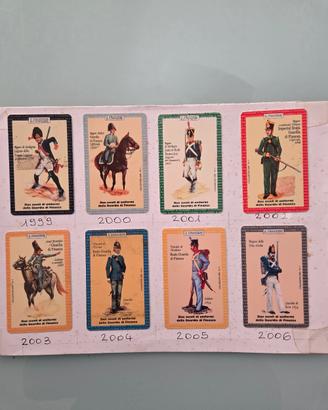 calendarietti guardia di finanza dal 1999 al 2026