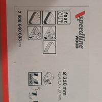 Lame BOSCH per banco sega diametro 210mm