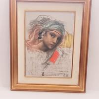  L'obbedienza, Pietro Annigoni - Serigrafia s