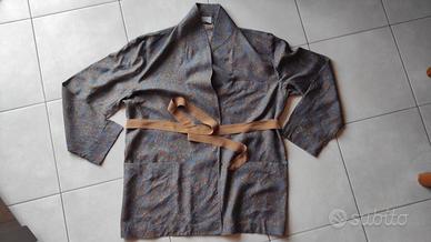 giacca da camera pura seta