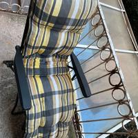 Chaise-longue imbottita da esterno