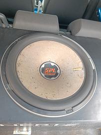 subwoofer hertz spl show 38 cm 