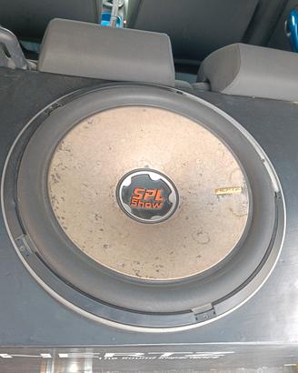 subwoofer hertz spl show 38 cm 