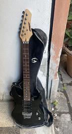 chitarra elettrica Stinger con custodia