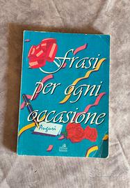 Libretto tascabile d'epoca "Frasi per le occasioni