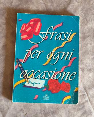 Libretto tascabile d'epoca "Frasi per le occasioni