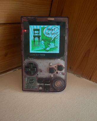 Game Boy Pocket Atomic Purple - Mod Display IPS