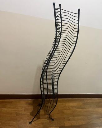 porta CD da arredo in ferro Arte e mestieri 