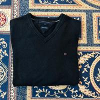 Maglione Tommy Hilfigher scollo a V cashmere Tg S