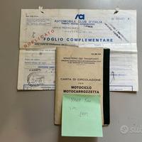 Libretto + foglio complementare Kawasaki 500 1975