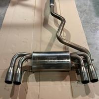 Scarico completo inox subaru sti