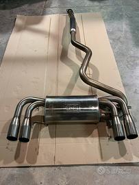 Scarico completo inox subaru sti