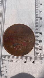 Moneta celebrativa rara VII congresso neurologia