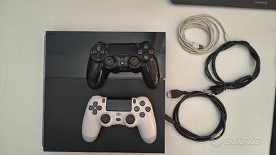 PS4 FAT fw 9.0 + 2 controller e cavi