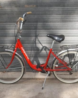 Bicicletta ruota 24 con telaio ribassato 