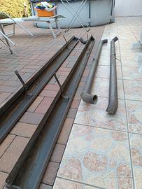 Grondaie per casetta da giardino 