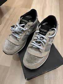 Saucony jazz original grigio, velluto