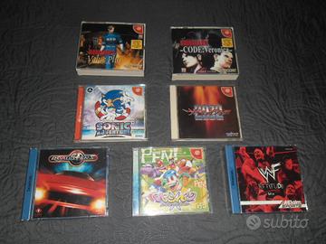 giochi sega dreamcast pal e jap come nuovi