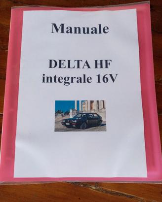 Delta Integrale Manuale Officina 8/16V- 4WD - EVO1