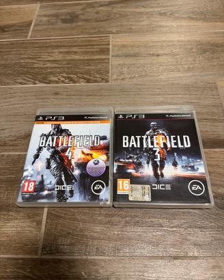 Pacchetto Battlefield 3 + Battlefield 4 PS3