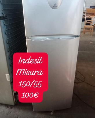 frigorifero indesit con congelatore 150cm.x 55