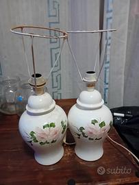 Coppia Lampade da comodino