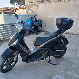 piaggio beverly 350 nero opaco anno 2014
