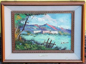 Quadro di a. martini