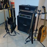 Chitarre più amplificatore e multieffetto