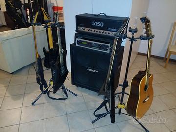 Chitarre più amplificatore e multieffetto