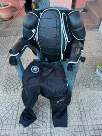 Completo tuta per moto cross
