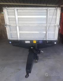 Rimorchio 40 q.li con sovrasponde zincato