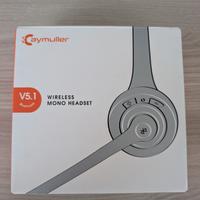 Wireless mono headset