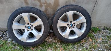 4 RUOTE ORIGINALI BMW X5 E 53 DOPPIA MISURA