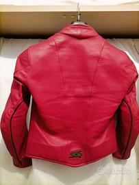 giubbotto pelle per moto donna