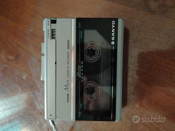 registratore vocale cassetta vintage SANYO 