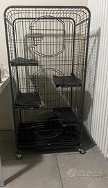 Gabbia alta per roditori