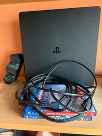 Ps4 slim + giochi e pasta termica nuova