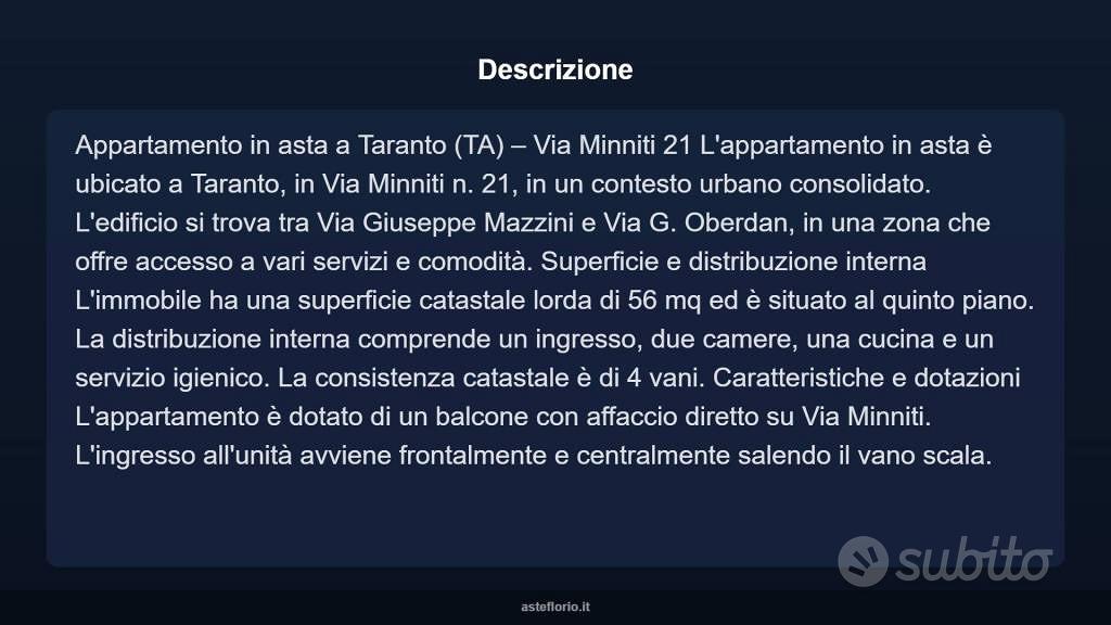 Appartamento – Taranto - Vista 4